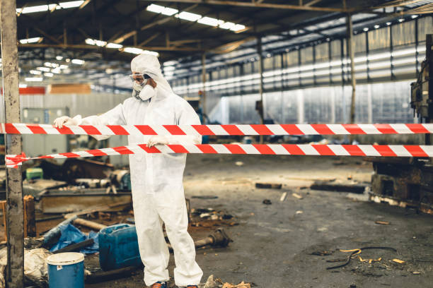Professional Unattended Death Cleanup technician working in Hillsboro, IL